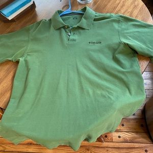 Columbia Two Button Polo Shirt